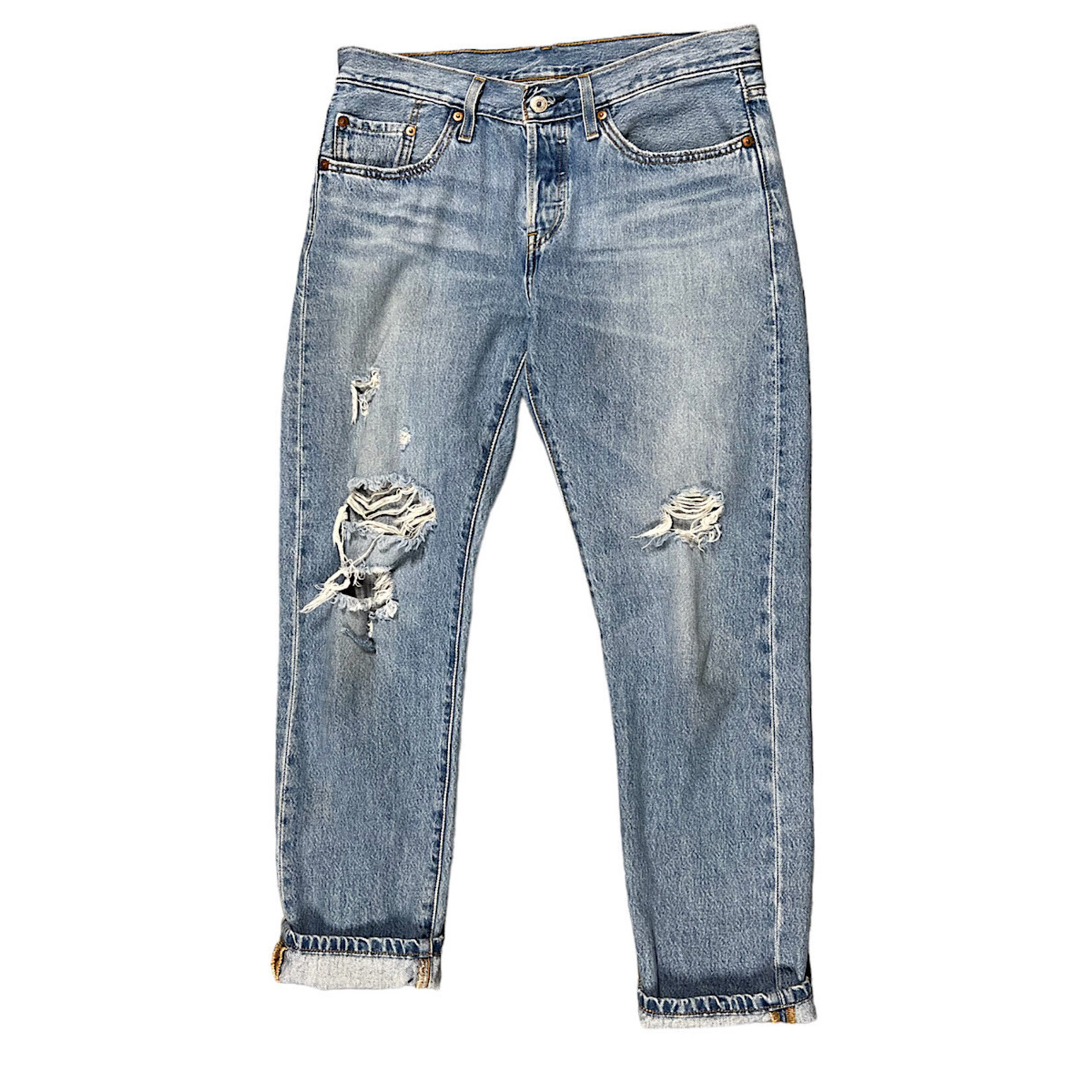S40197 Levi's Button Fly Boyfriend Jeans 28/28-RF