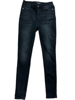 Judy Blue JB88450 Tall Black Skinny Fit Jeans 7/28-RF