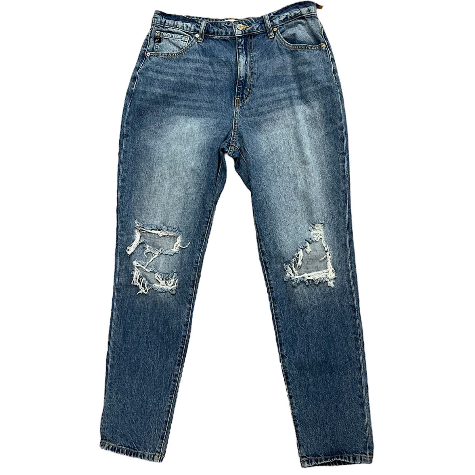 KC8579M Distressed Straight Fit Jeans 11/29-RF