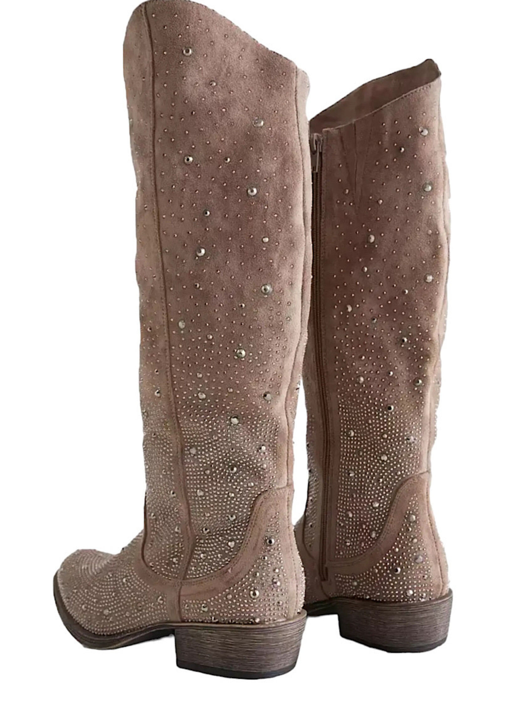 Very G Crystal Taupe Boots