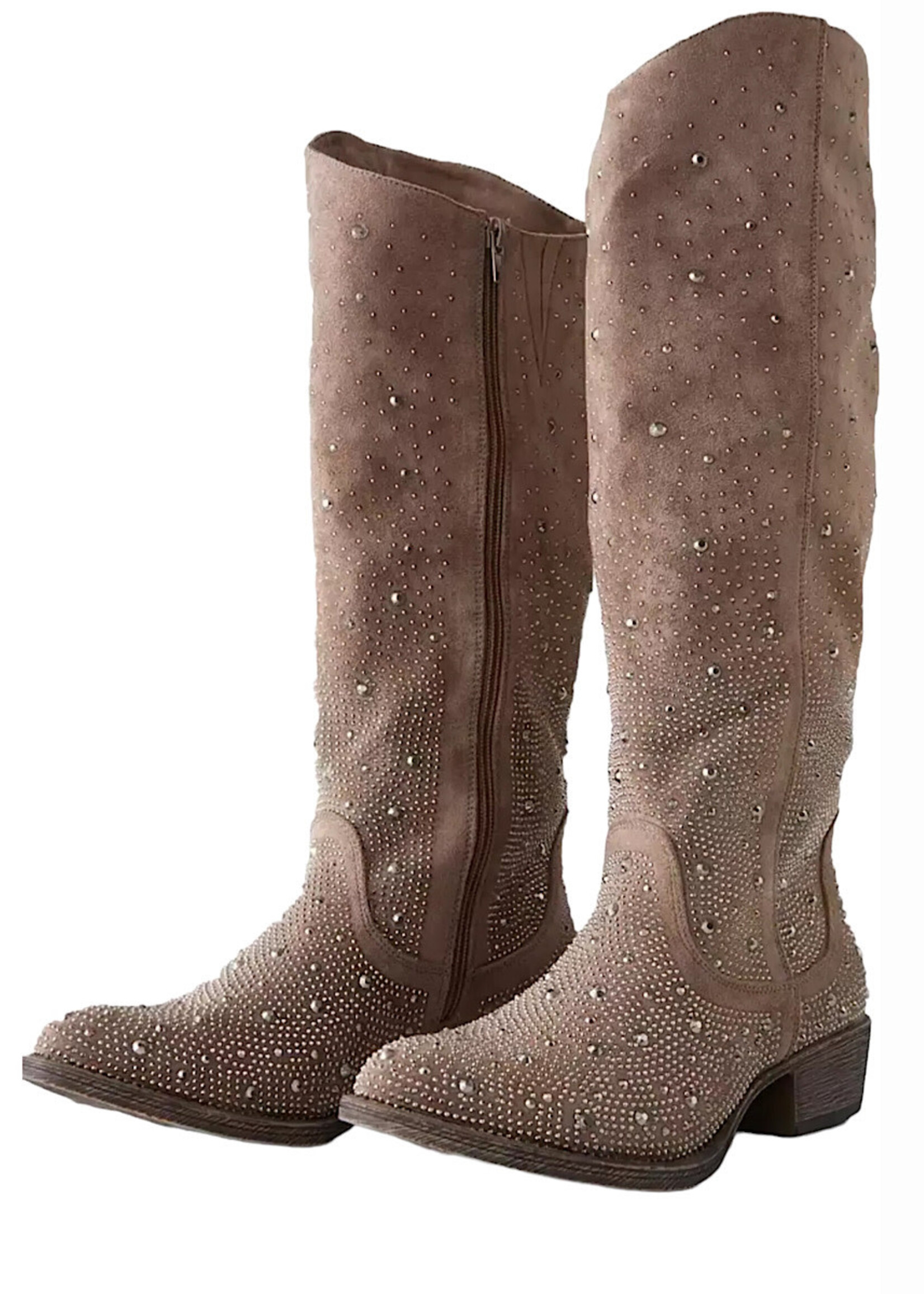 Very G Crystal Taupe Boots