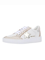 Vintage Havana Denisse White Laced Blush Croco Sneaker Bb