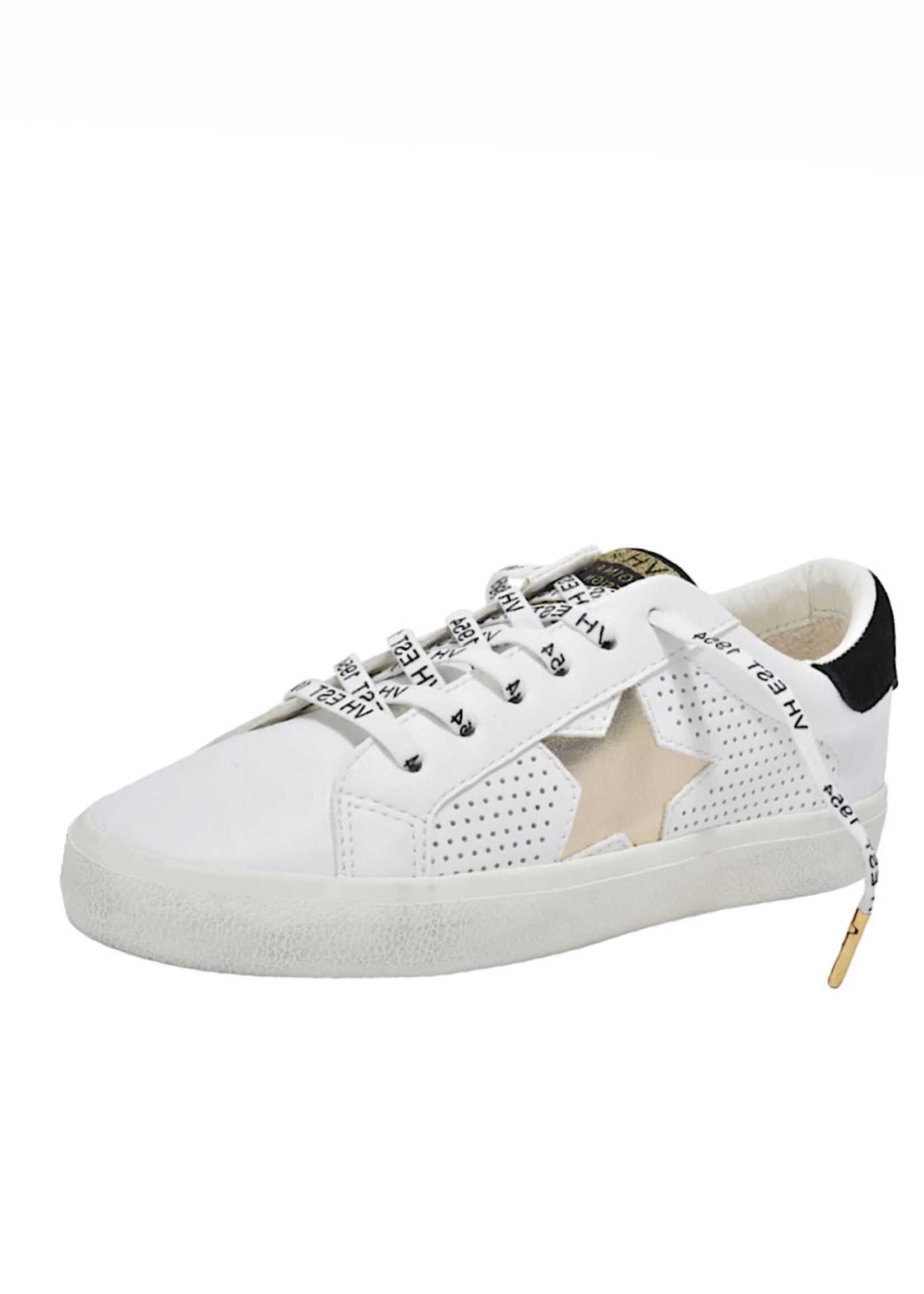 Vintage Havana Gadol Ro Dotted Sneaker with Metallic Gold Star Bb