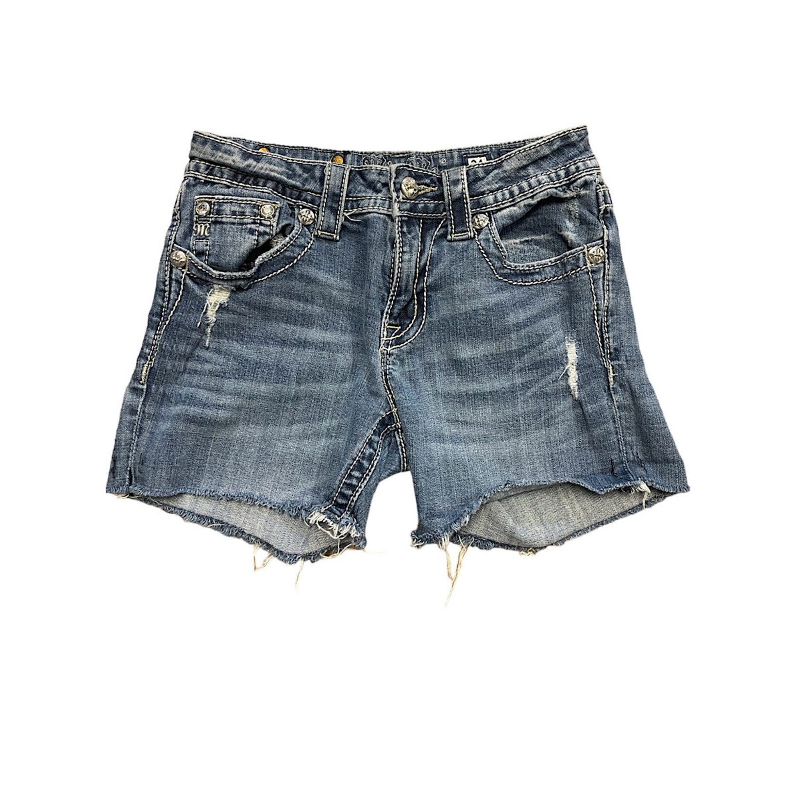 MMJB5778P Medium Wash Denim Shorts Size 24-RF