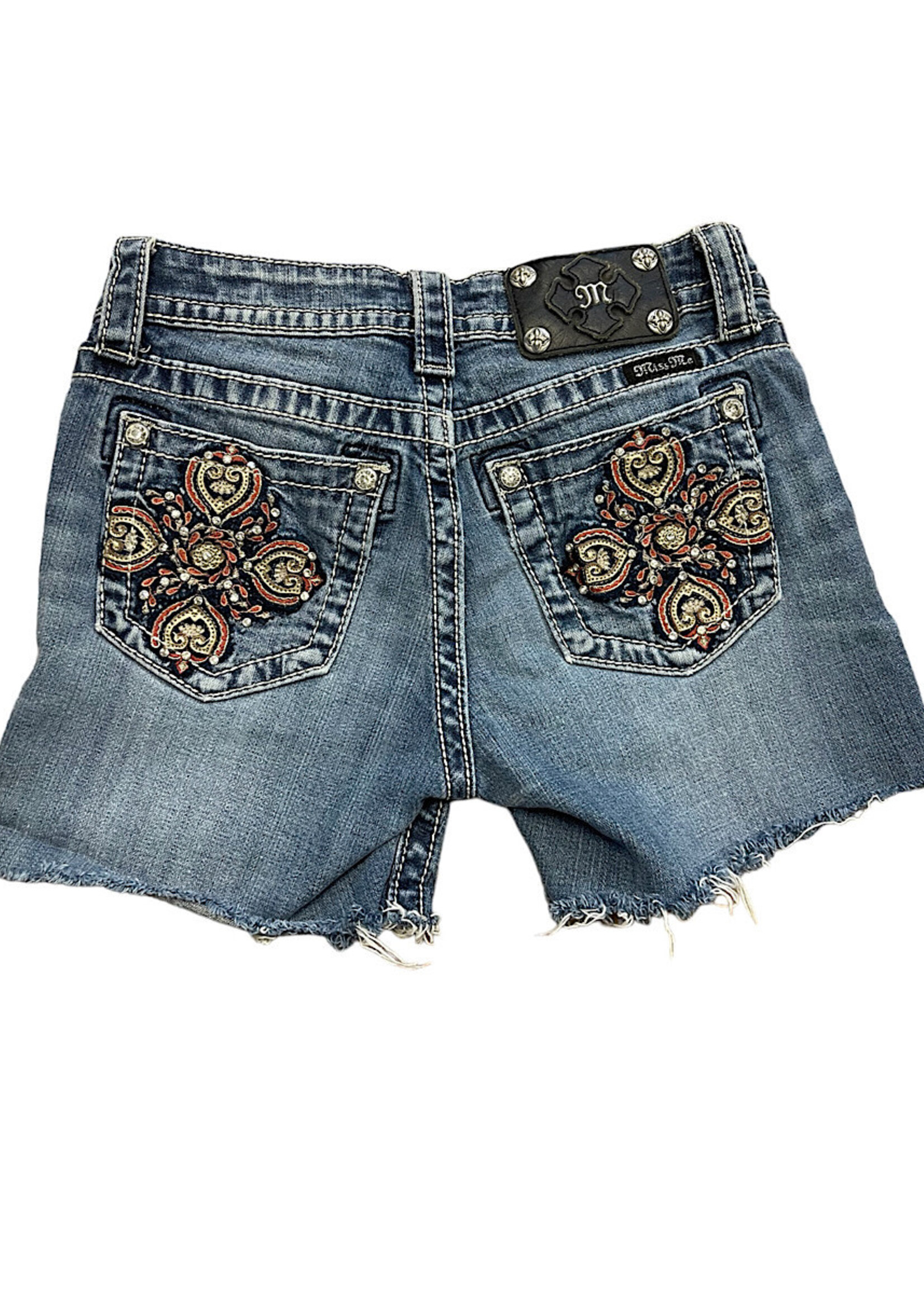 MMJB5778P Medium Wash Denim Shorts Size 24-RF
