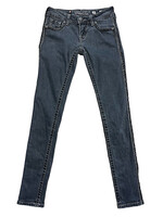 J5566052 Black Wash Skinny Fit Jeans Size 25-RF