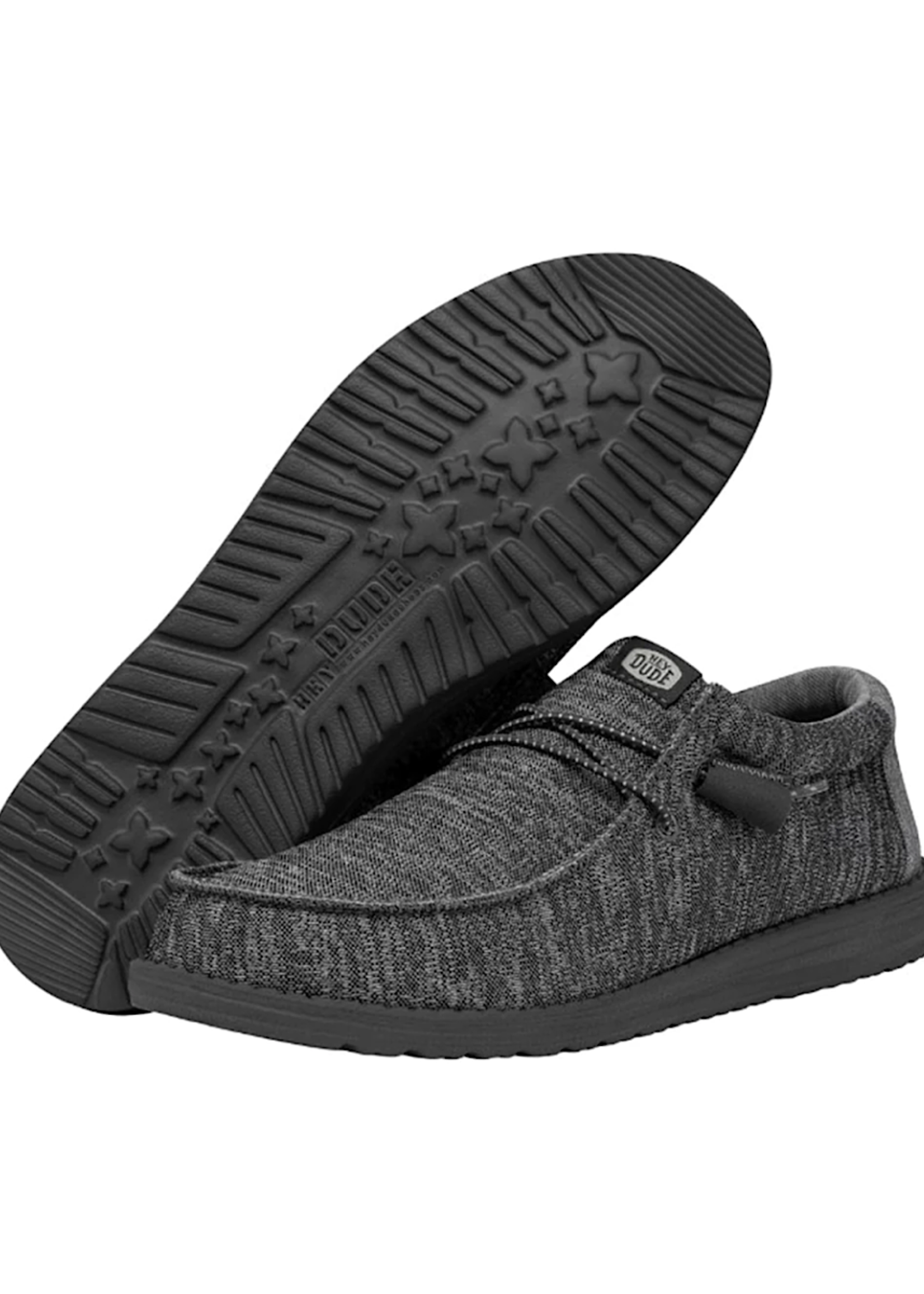 Hey Dude Hey Dude Wally Sport Knit Charcoal