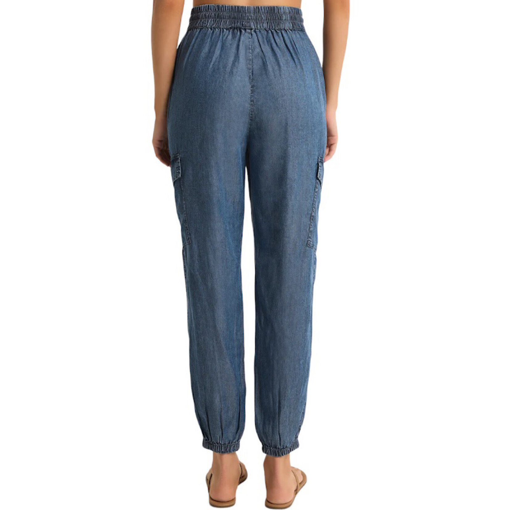 Z Supply Z Supply Rory Chambray Cargo Jogger Washed Chambray