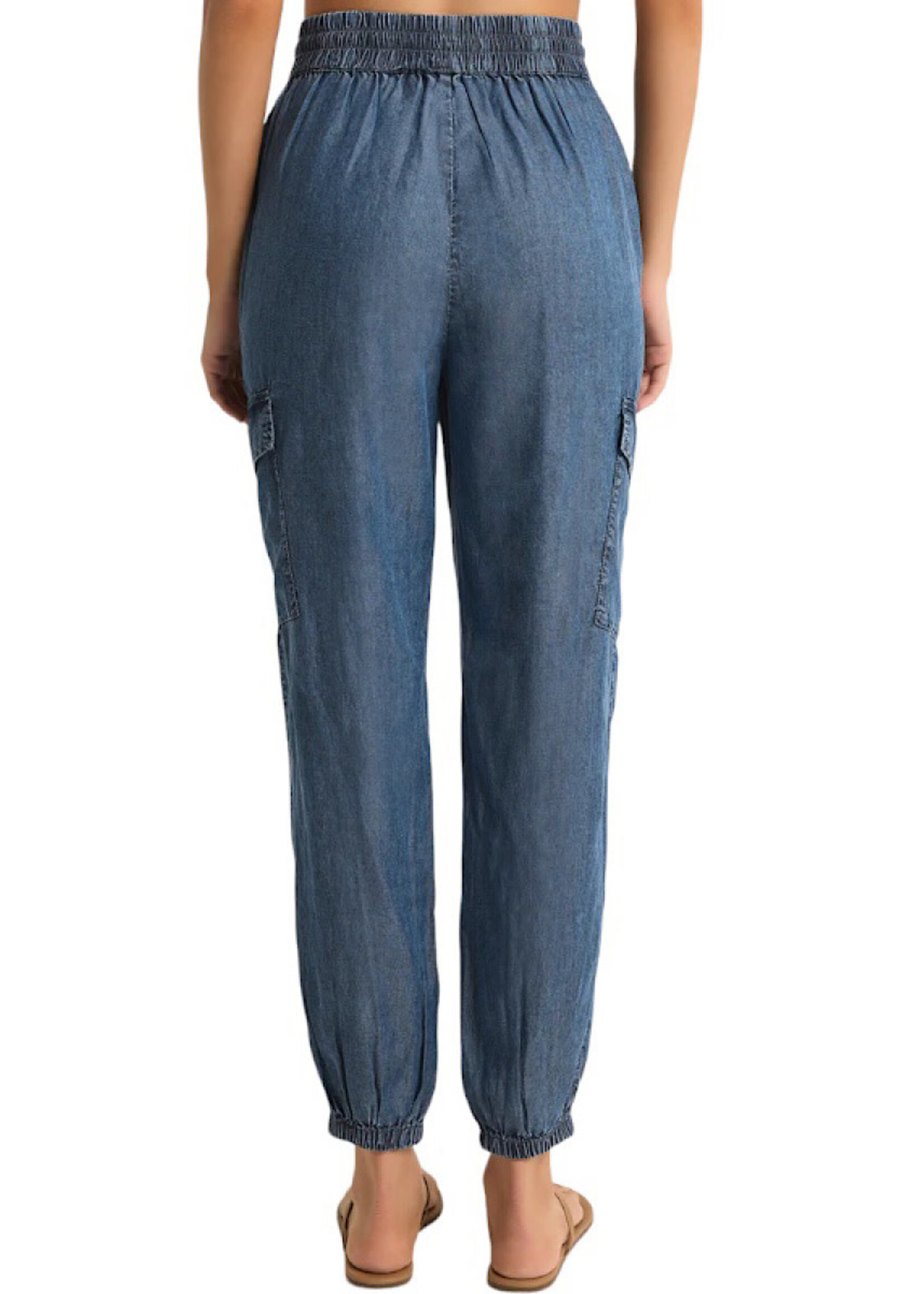 Z Supply Z Supply Rory Chambray Cargo Jogger Washed Chambray