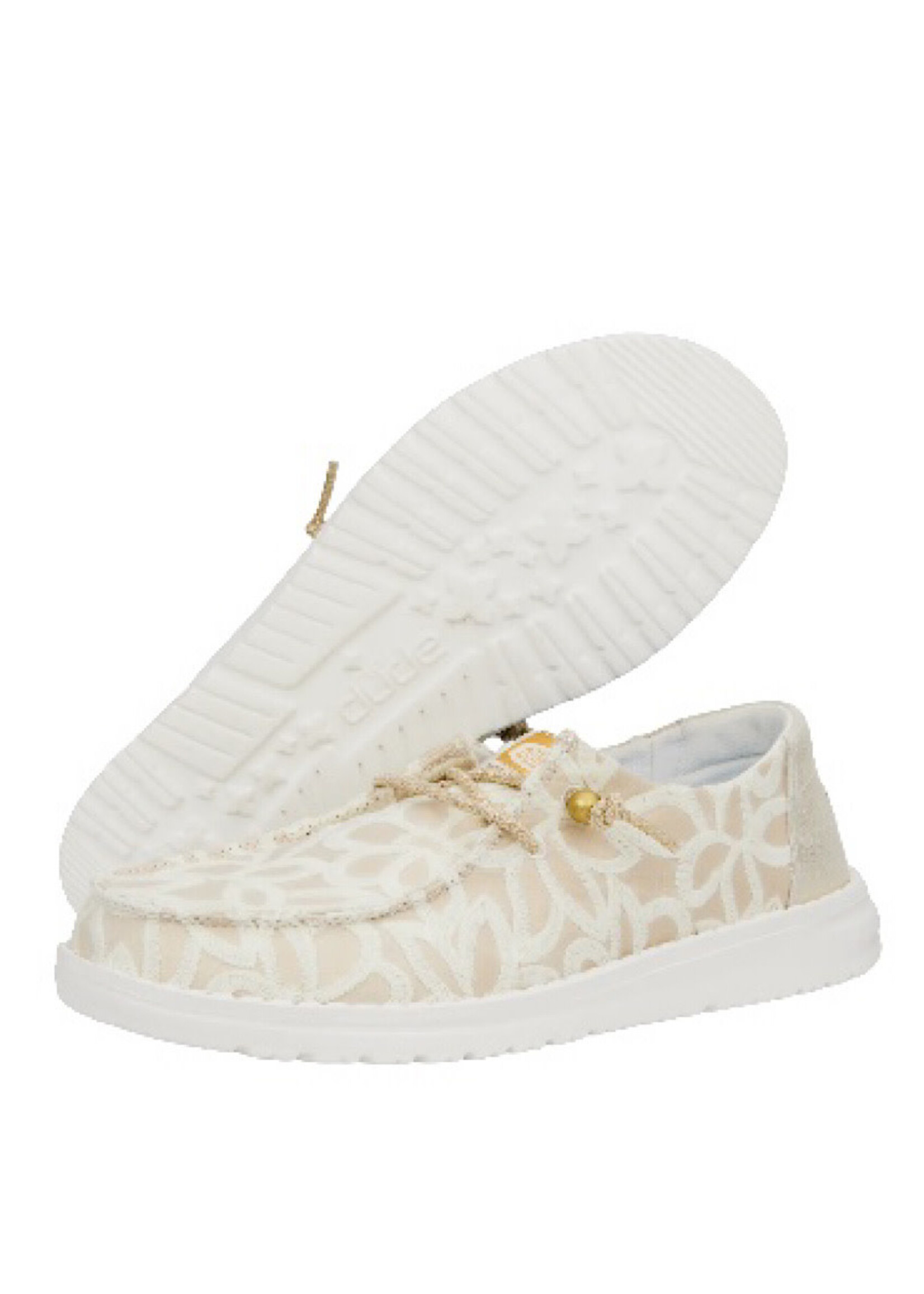 Hey Dude Hey Dude Wendy Metallic Lace Cream