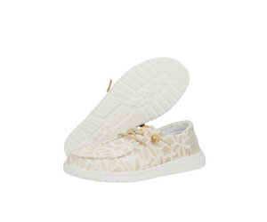 Womens Footwear Hey Dude Wendy Sparkling Beige Hey Dude Wendy