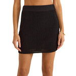 Z Supply Z Supply Carlita Crochet Mini Skirt Black