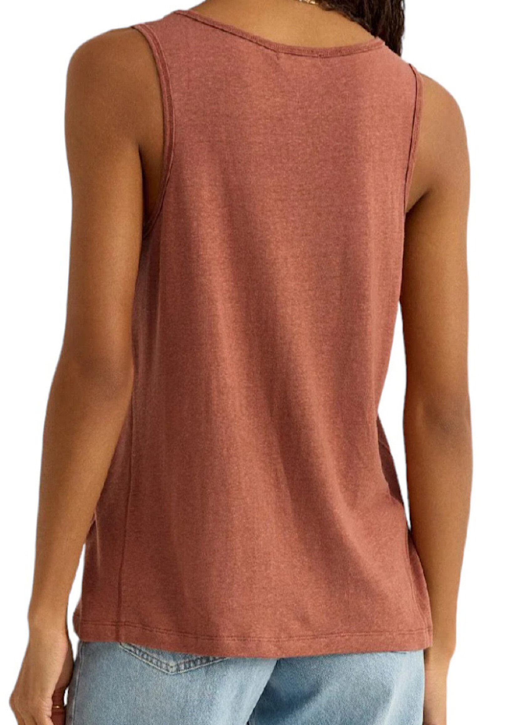 Z Supply Z Supply Pamino Tank Adobe Clay