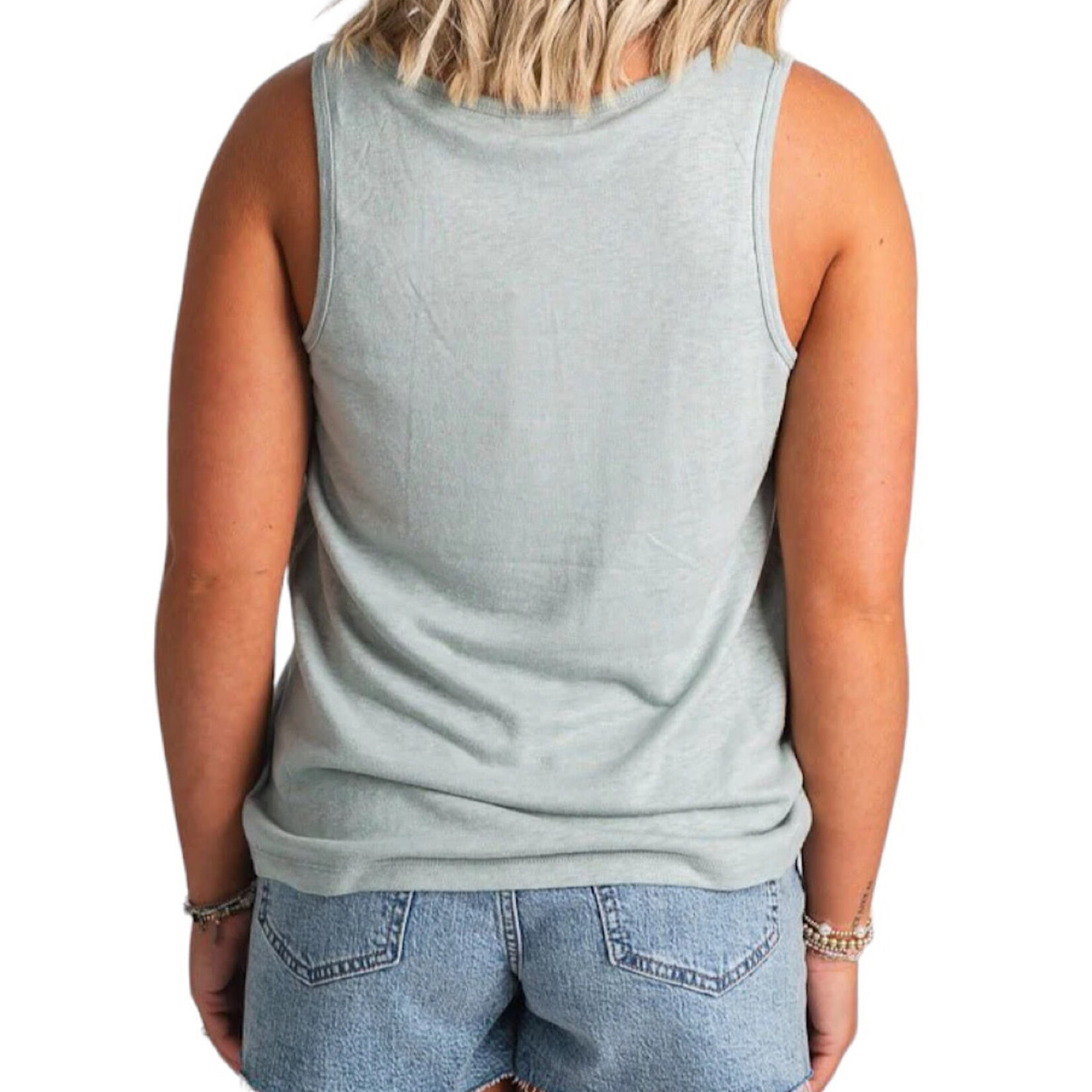 Z Supply Z Supply Pamino Tank Harbor Gray