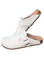 Very G Basket Cream Clogs