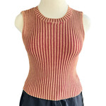 Clay Sweater Knit Tank Top Size Small-RF