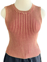 Clay Sweater Knit Tank Top Size Small-RF