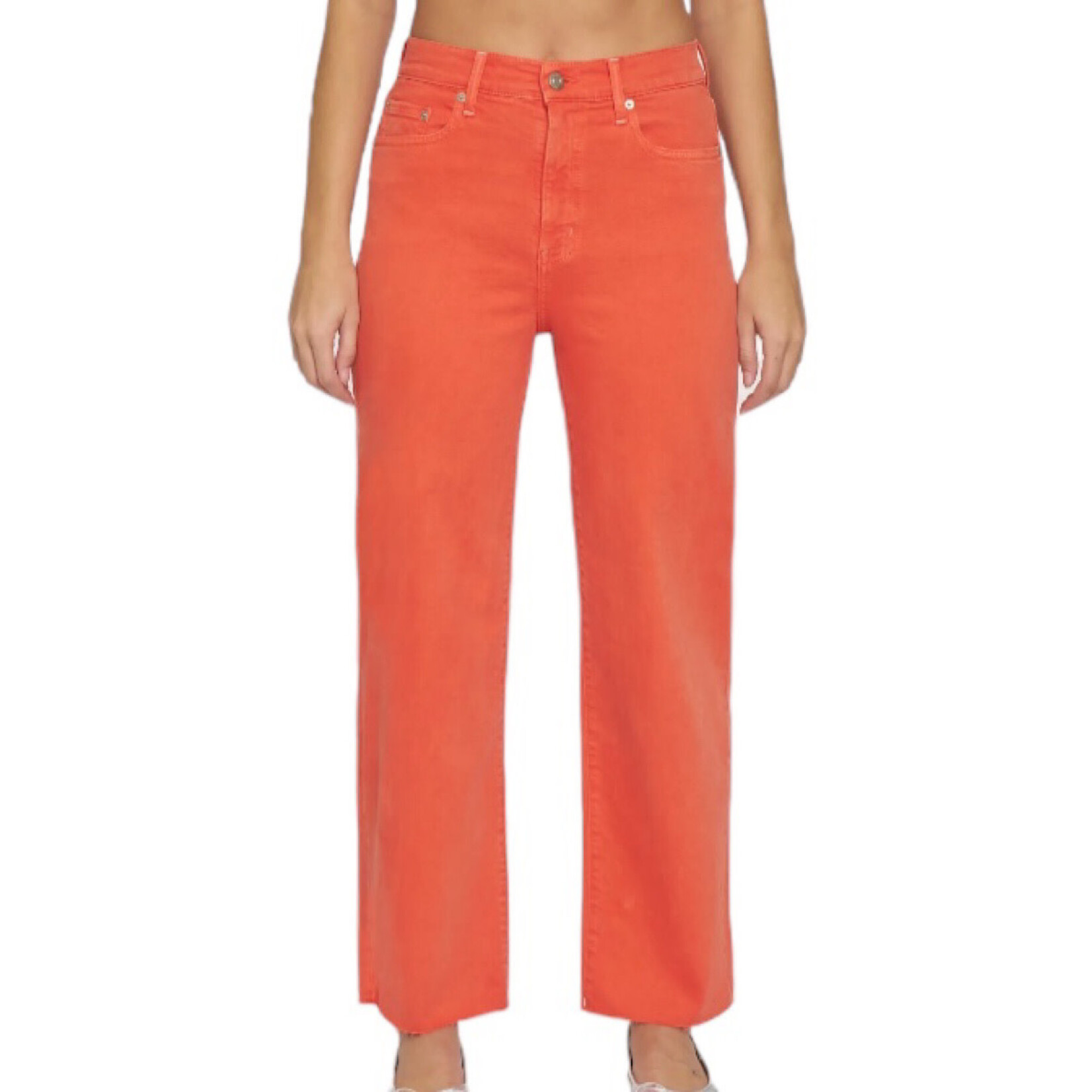 Daze DAZE D00016204CR-SPICY Spicy Pleaser High Rise Wide Ankle