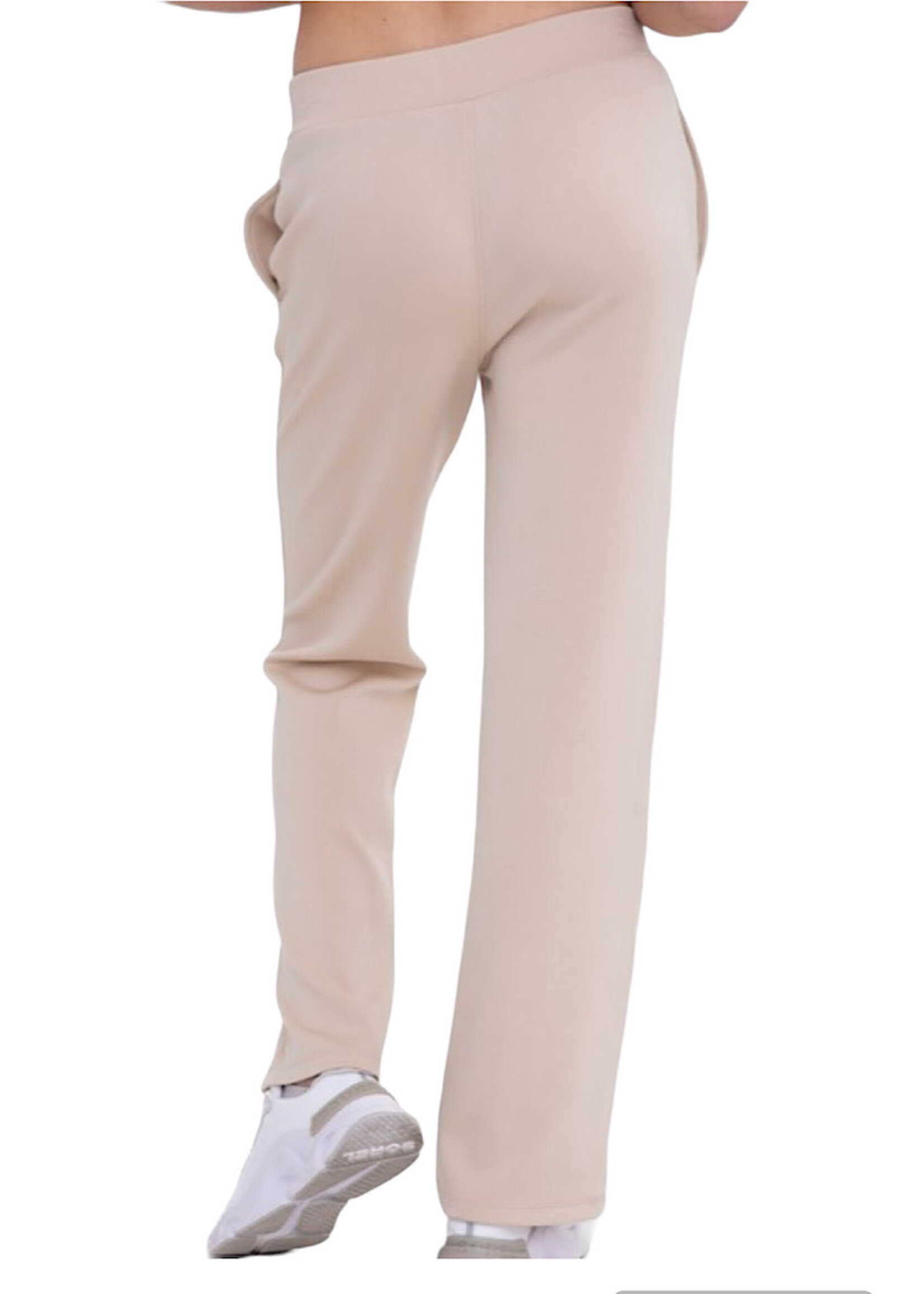 Natural Elevated Flared Lounge Pants
