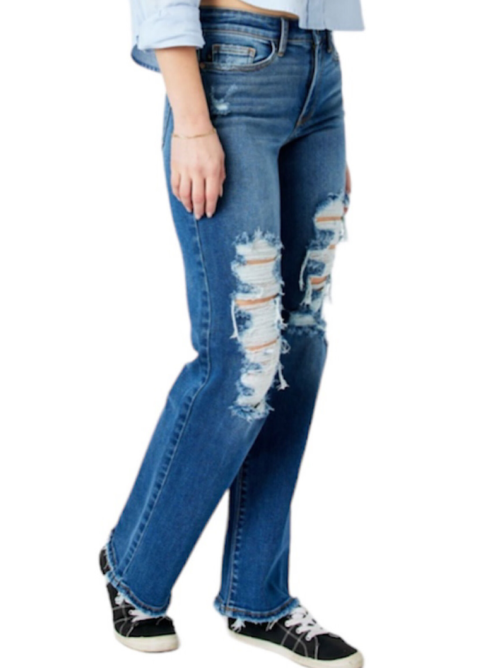 Judy Blue Judy Blue Mid Rise Dad Jean JB82605