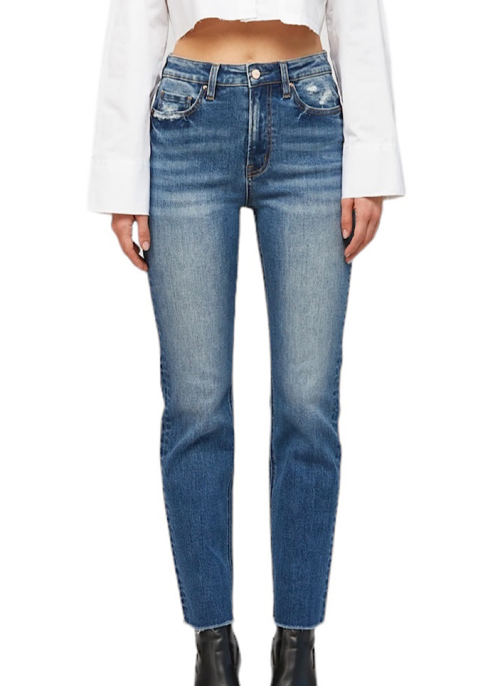 Mica Denim MICA MDP-T203M Super High Rise Straight Leg