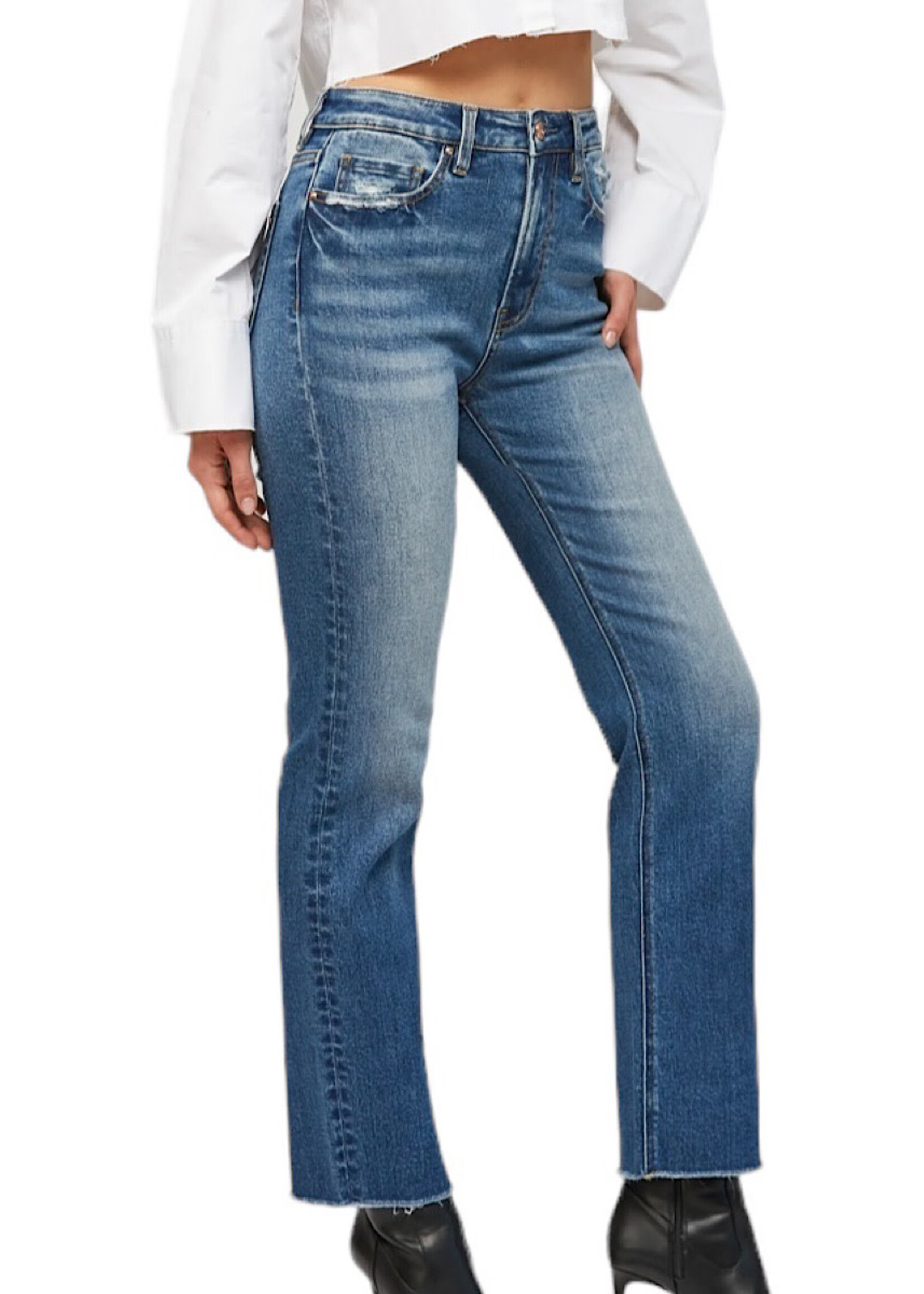 Mica Denim MICA MDP-T203M Super High Rise Straight Leg