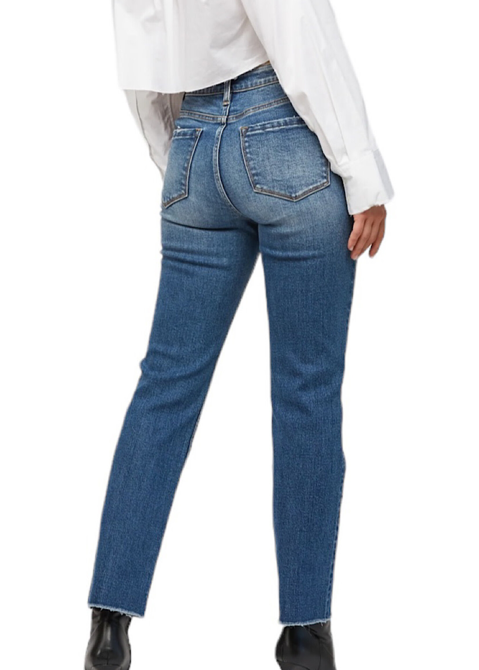 Mica Denim MICA MDP-T203M Super High Rise Straight Leg