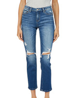 Mica Denim MICA MDP-T2046 Mid Rise Straight Leg