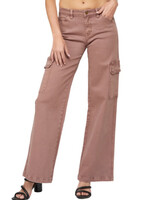 Mica Denim MICA MDP-W551PL Mid-Rise Utility Wide Leg