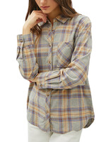 Heather Grey Soft Oversize Flannel with Drop Shoulder