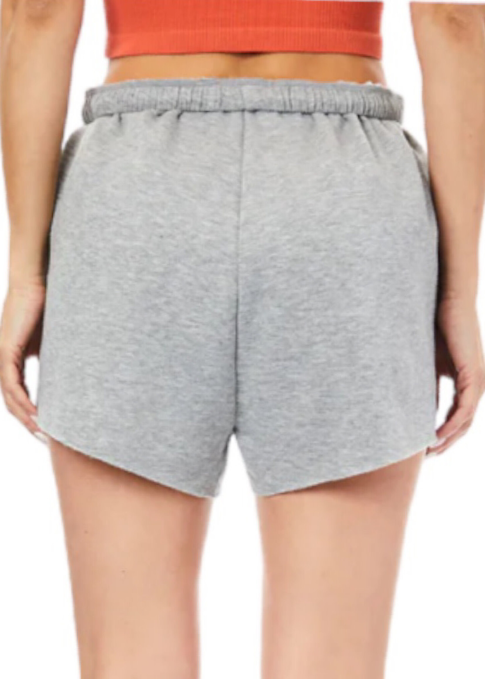Heather Gray Cloud Boyfriend Shorts