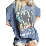 Def Leppard 1992 Burnout Dress -Vintage Blue