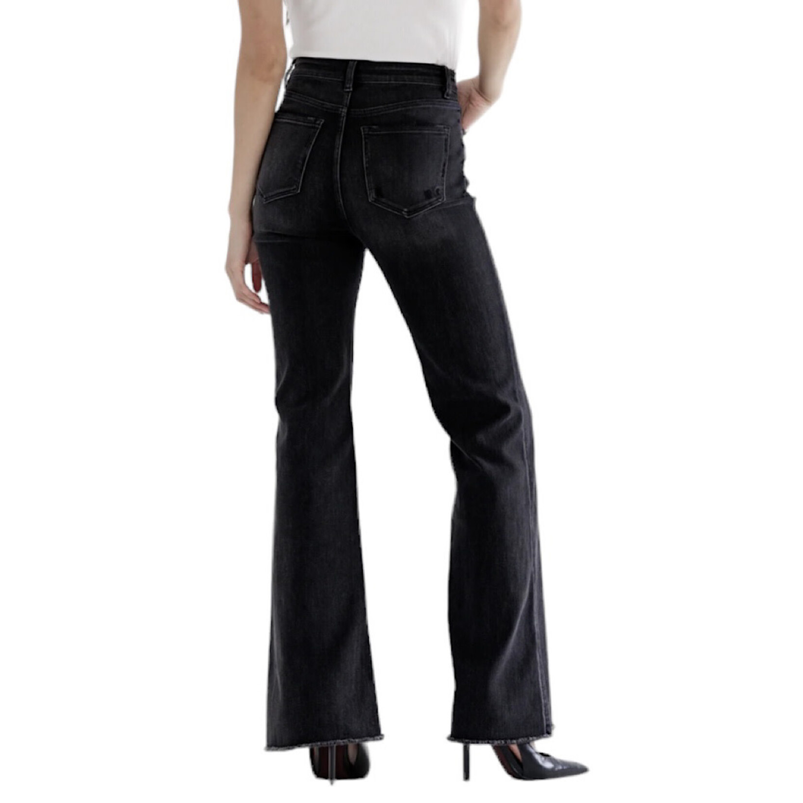 Mica Denim MICA MDP-F3183BK Super High Rise Vintage Flare