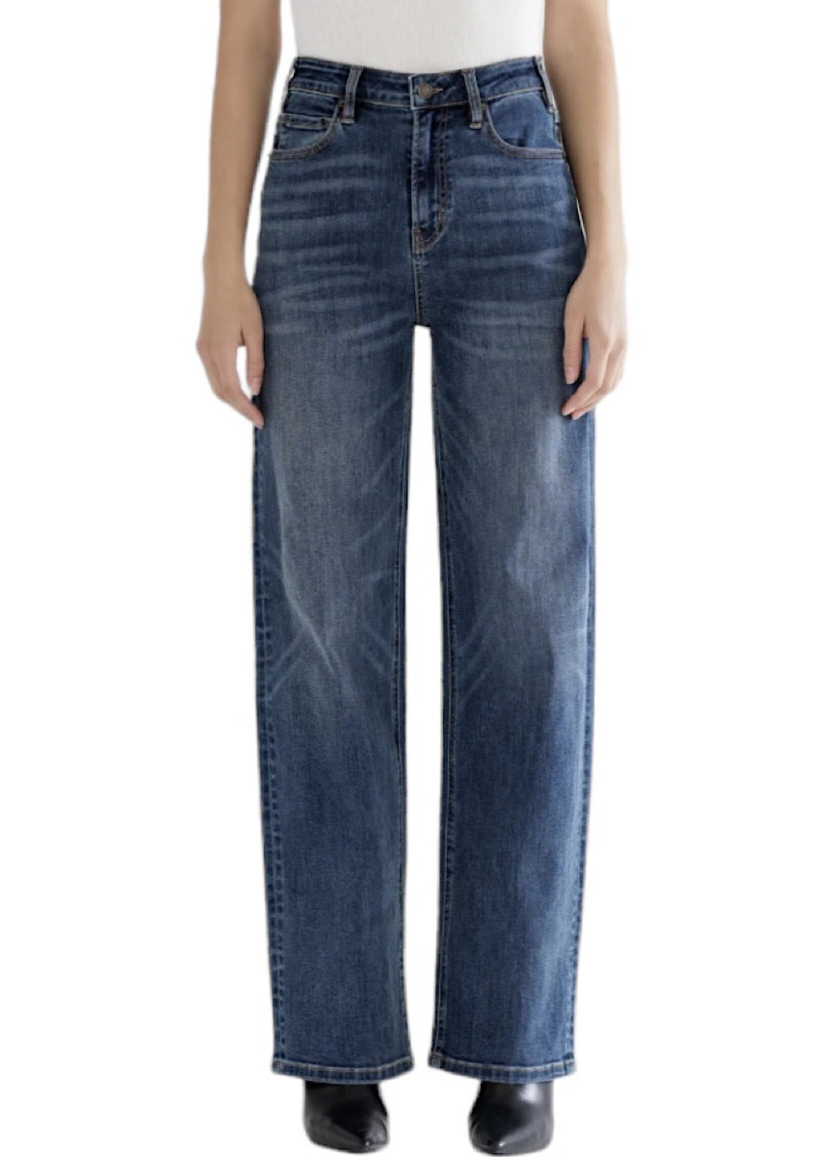 Mica Denim MICA MDP-T3214 Super High Straight Leg with Loose Fit