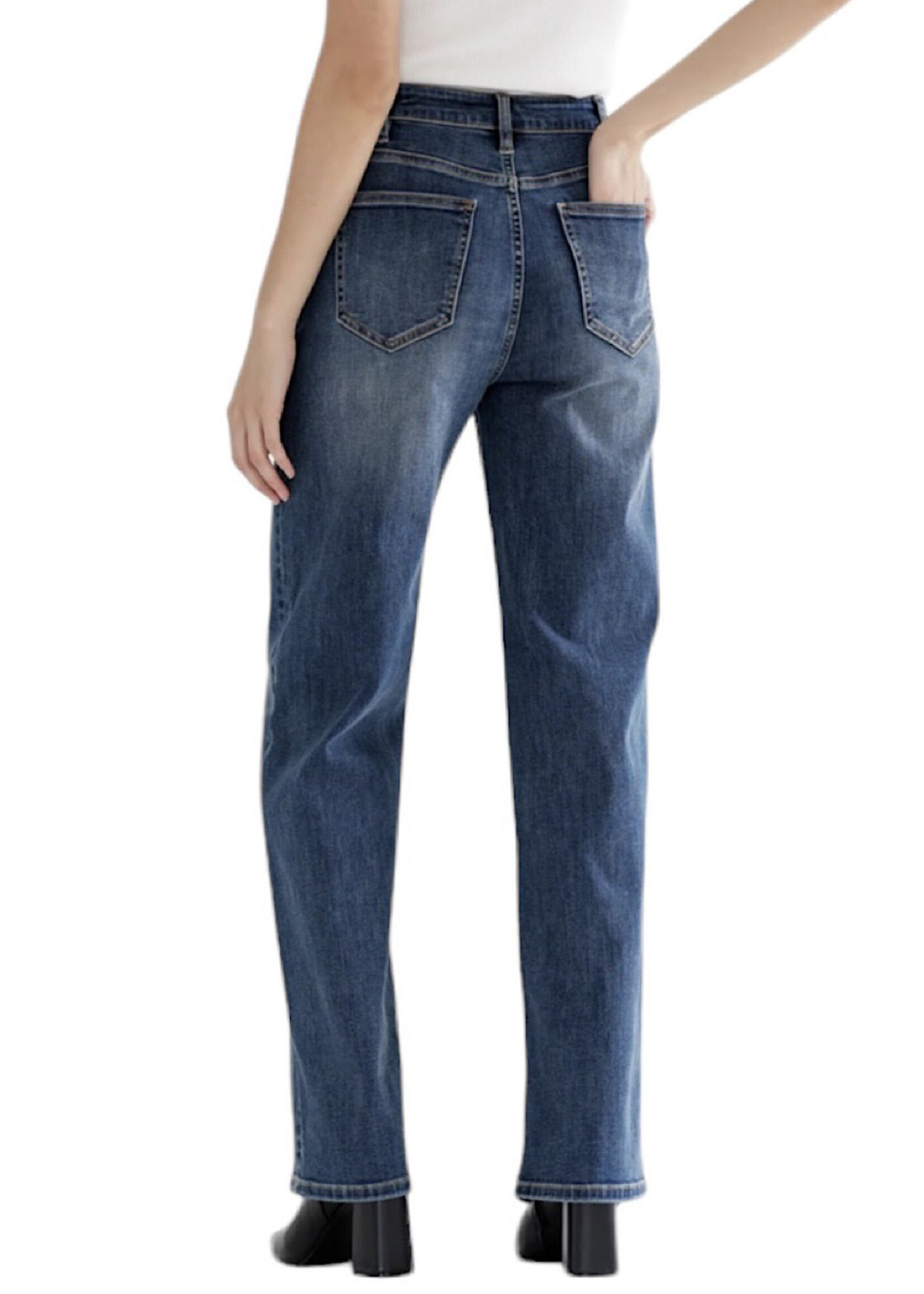 Mica Denim MICA MDP-T3214 Super High Straight Leg with Loose Fit