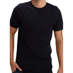 Men's Black Pima Cotton Blend S/S Tee