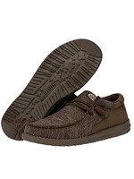 Hey Dude Hey Dude Wally Stitch Flecked Woven Brown