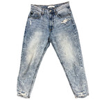 KC8603M Medium Wash Distressed Boyfriend Jean Size 5/26-RF