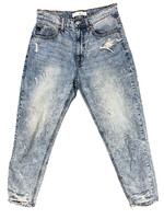 KC8603M Medium Wash Distressed Boyfriend Jean Size 5/26-RF