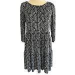 Black And White Floral Dress Size S-RF