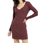 Z Supply Z Supply Crimson Kylin Rib Mini Dress