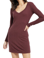 Z Supply Z Supply Crimson Kylin Rib Mini Dress