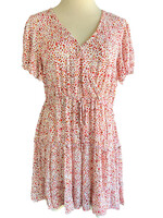 Colored Animal Print Dress Size L-RF