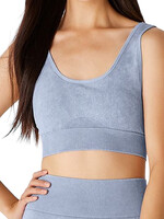 Z Supply Z Supply Work It Out Seamless Bra Ocean