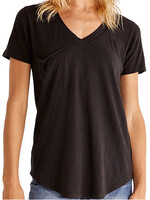 Z Supply Z Supply Cotton Slub Pocket Tee Black