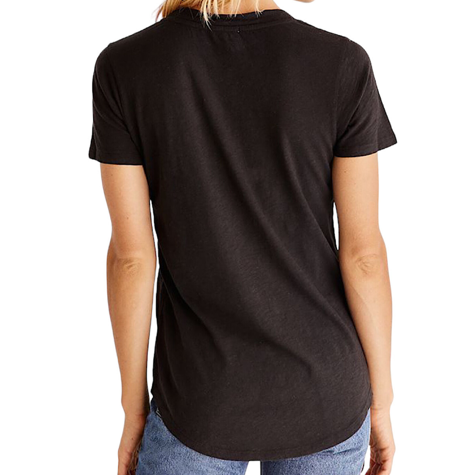 Z Supply Z Supply Cotton Slub Pocket Tee Black
