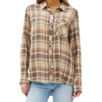 Classic Multi Brown/Red Flannel Shirt