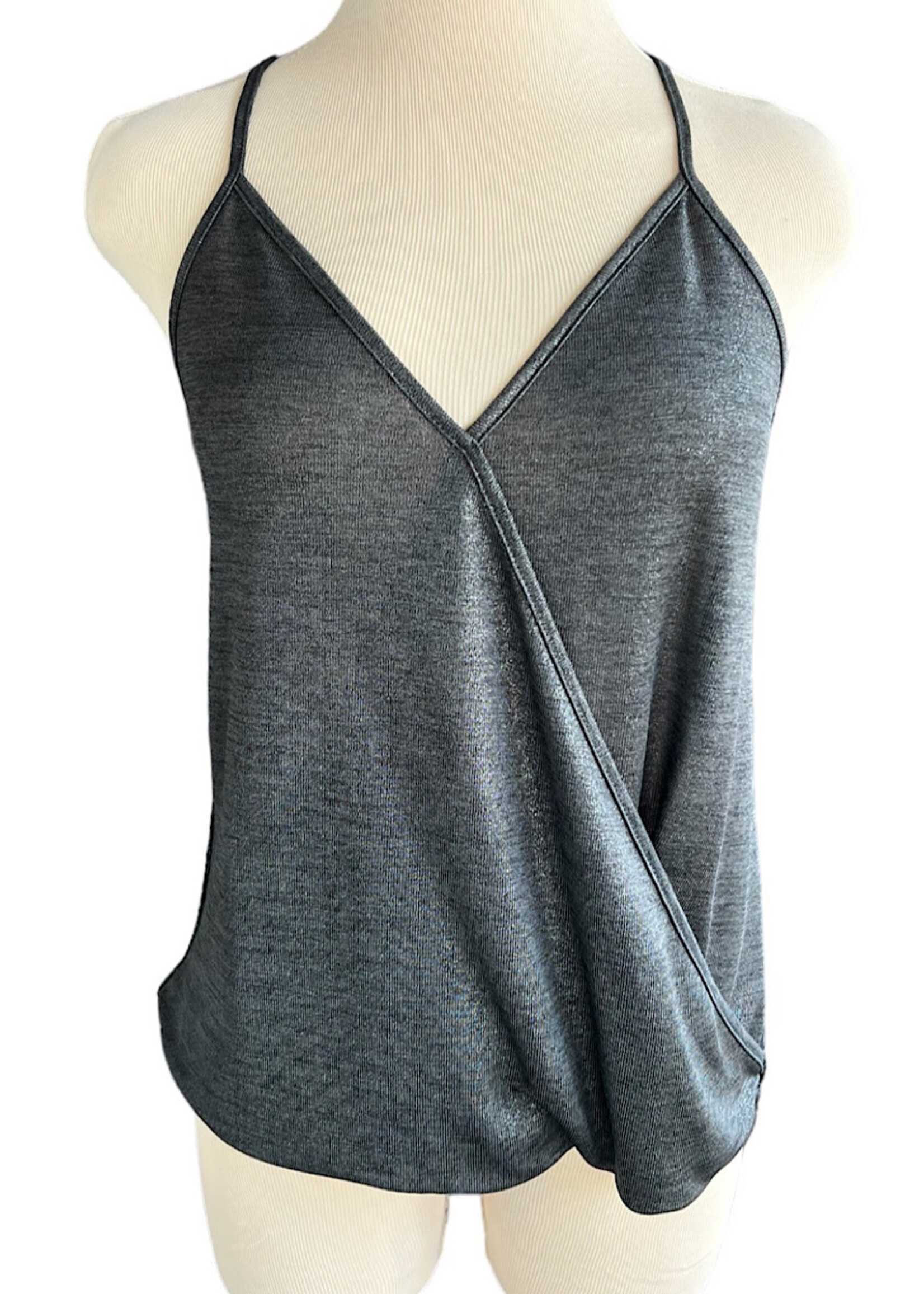 Black Metallic Tank Size M-RF