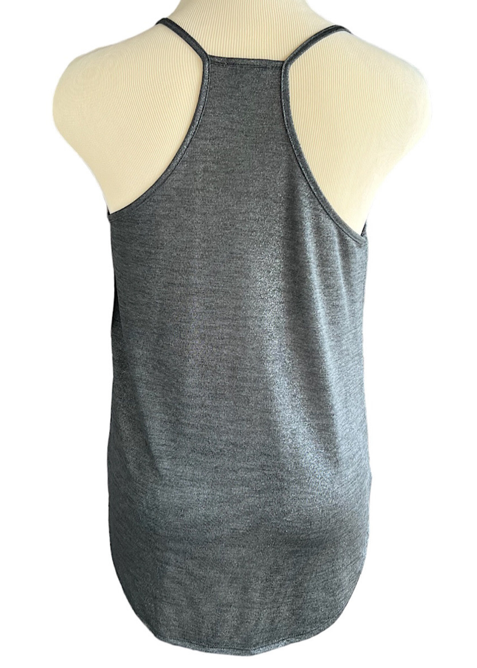 Black Metallic Tank Size M-RF