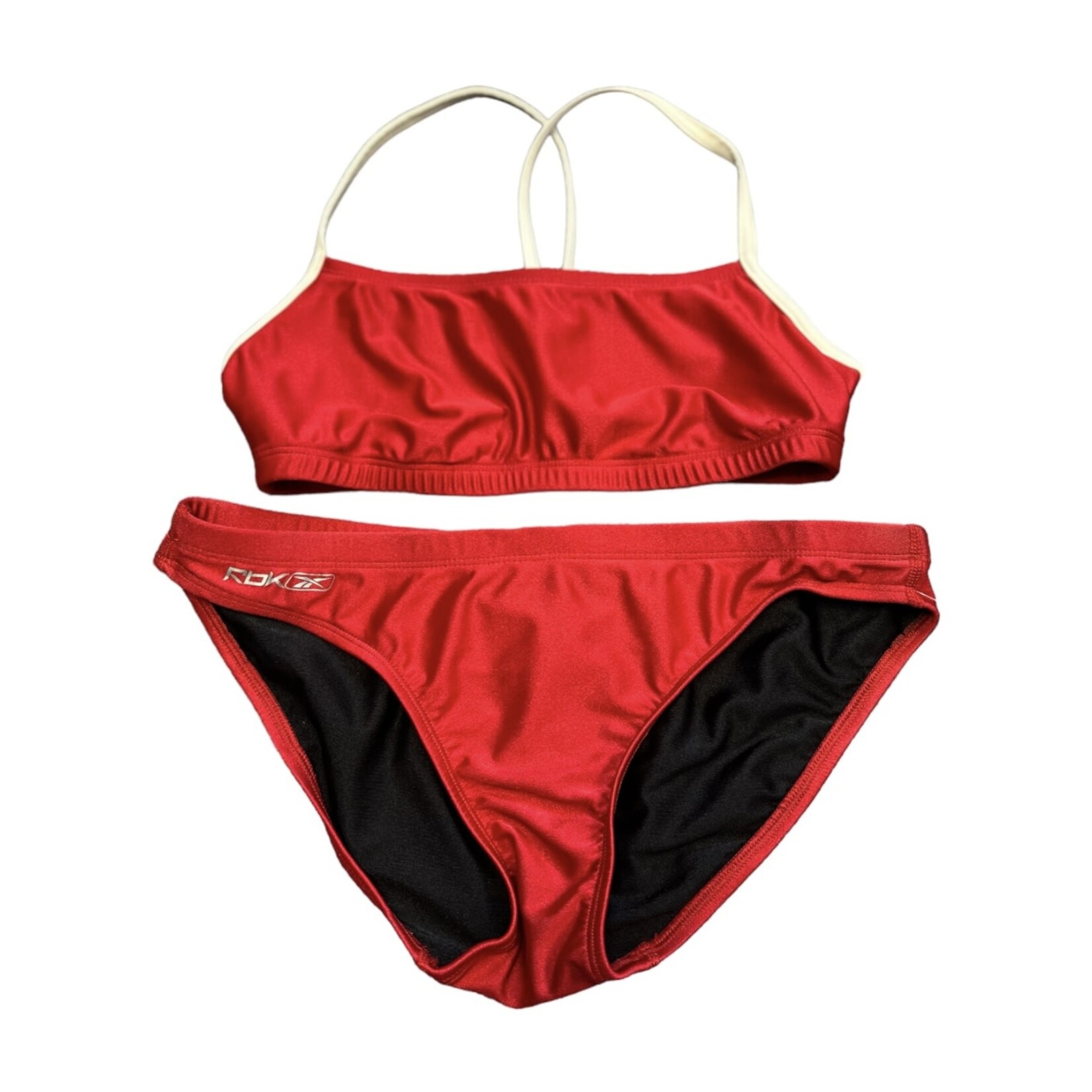 REEBOK Red 2 Piece Bikini Size 6-RF